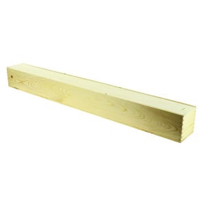 Boîte Rectangle à Glissière en Bois - 3 Cases - 1000 x 105 mm