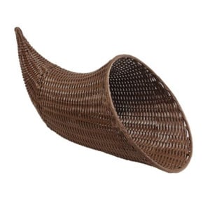 Panier à Licorne pour Poissonnerie Marron - L 930 x P 500 mm