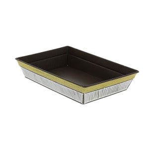 Corbeille Zinc Sizal Rectangle PM - 280 x 200 mm