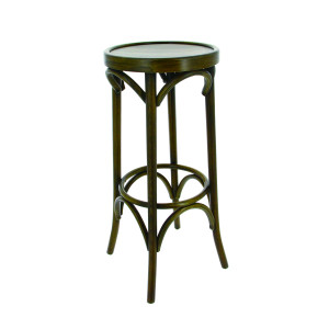 Tabouret Haut New Orleans Hetre Cérusé Foncé 810 mm