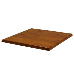 Plateau de Table Carré en Bois HDF - Pin - 700 x 700 mm