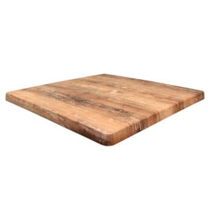 Plateau de Table en Bois HDF - Atacama Cherry - 600 x 600 mm