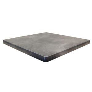 Plateau de Table en Bois HDF - Dark Slate - 600 x 600 mm