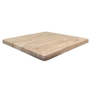 Plateau de Table Carré en Bois HDF - Washington Pine - 600 x 600 mm