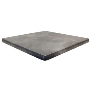 Plateau de Table Carré - Dark Slate - 700 x 700 mm