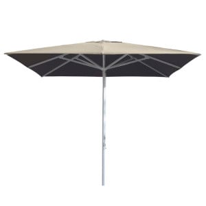 Parasol Beige en Aluminum  - H 2900 mm