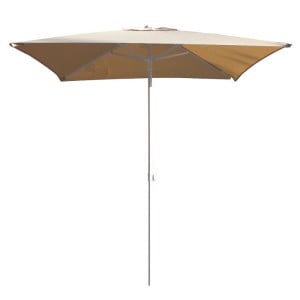 Parasol Beige en Aluminum  - H 2200 mm