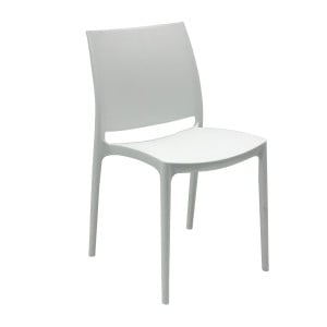 Chaise Inca Empilable Blanc - H 810 mm