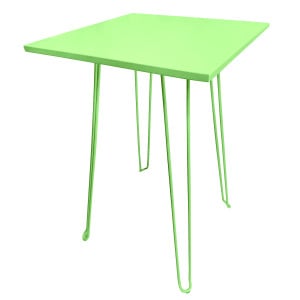 Table Mange Debout Biscarosse Vert - 700 x 700 mm