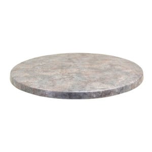 Plateau de Table Topalit - Zinc - Ø 600 mm