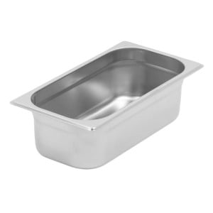 Bac Gastro GN 1/3 Inox - Profondeur 100 mm - 3,7 L