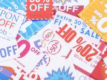 Ensemble de coupons de réduction