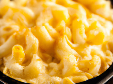 Plat de mac and cheese