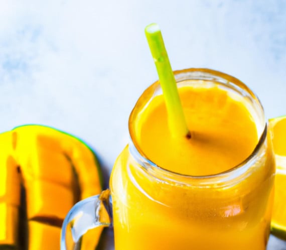 Smoothie mangue orange