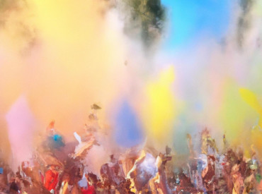 Jeunes faisant la fête