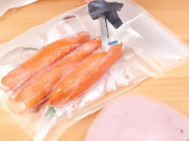 Aliments sous vide