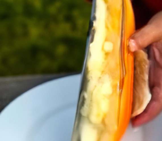 Meule de fromage à raclette