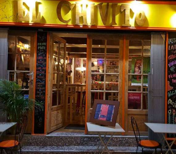 Devanture du restaurant El Chivito