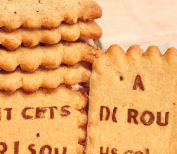 Biscuits réalisés par Shanty Biscuit