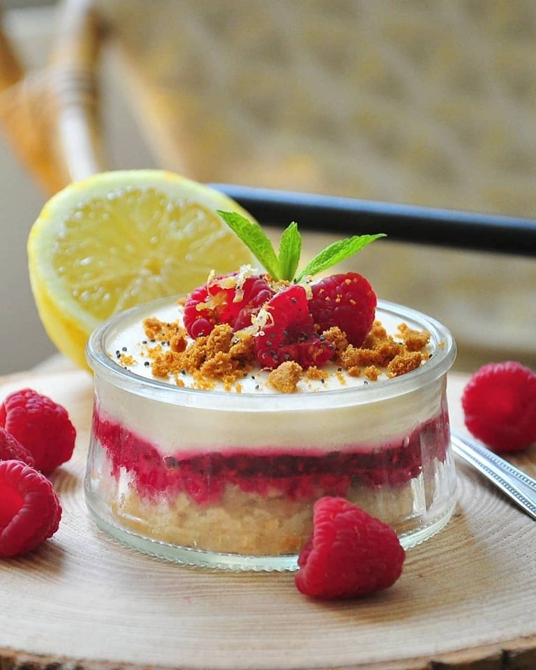 Tiramisu citron / framboises sans gluten