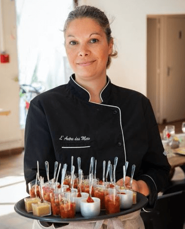 Sabrina Gamas, chef cuisinier de l'Antre des Mets