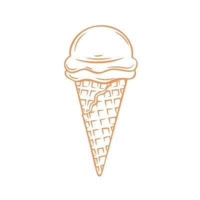 Pictogramme d'une glace