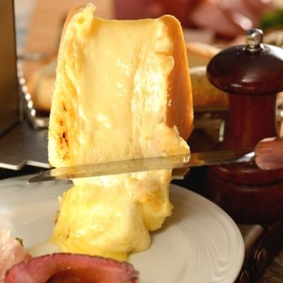 Fromage à raclette fondu