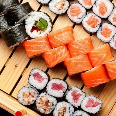 Sélection de sushis