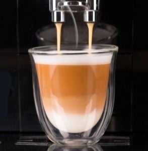 Photo d'une machine à café professionelle.