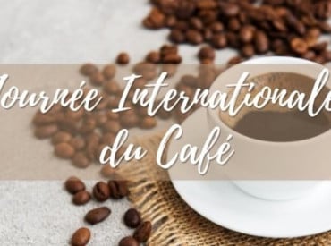 Tasse à café et grains de café