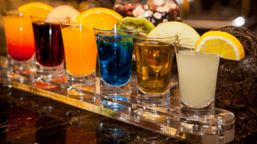 Ensemble de verres à liqueur