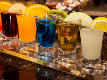 Ensemble de verres à liqueur