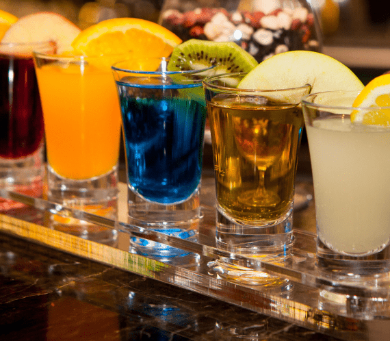 Ensemble de verres à liqueur