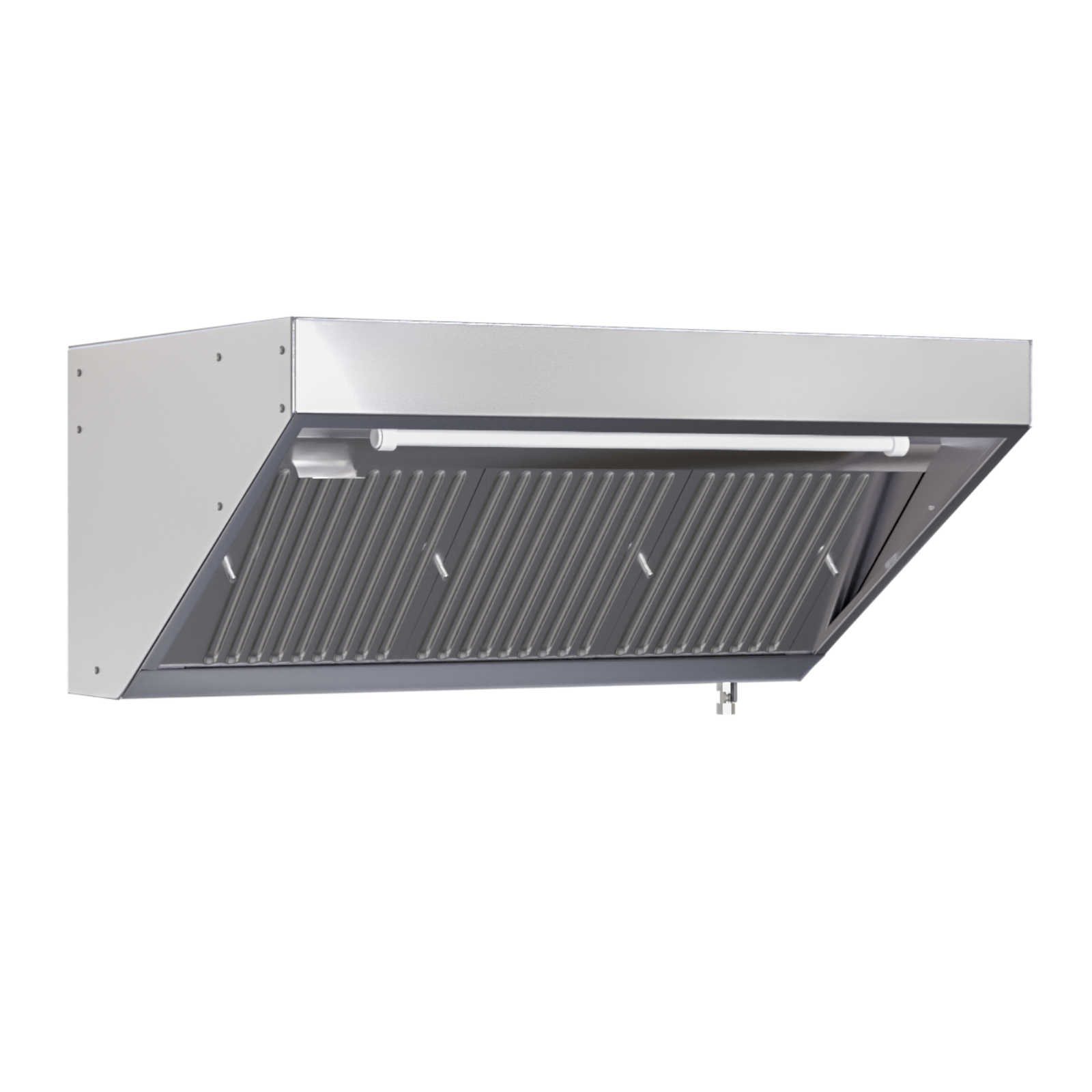 Hotte Snack Profondeur 700 avec Led et Sans Moteur - Longueur 1600