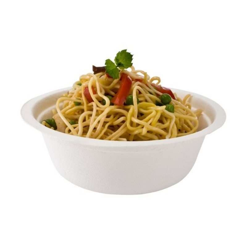 Bol Rond en Bagasse - 800 ml - Lot de 50
