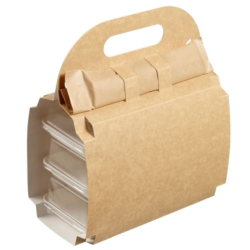 Valisette Pour Assiettes En Carton - Ecoresponsable - Lot de 150