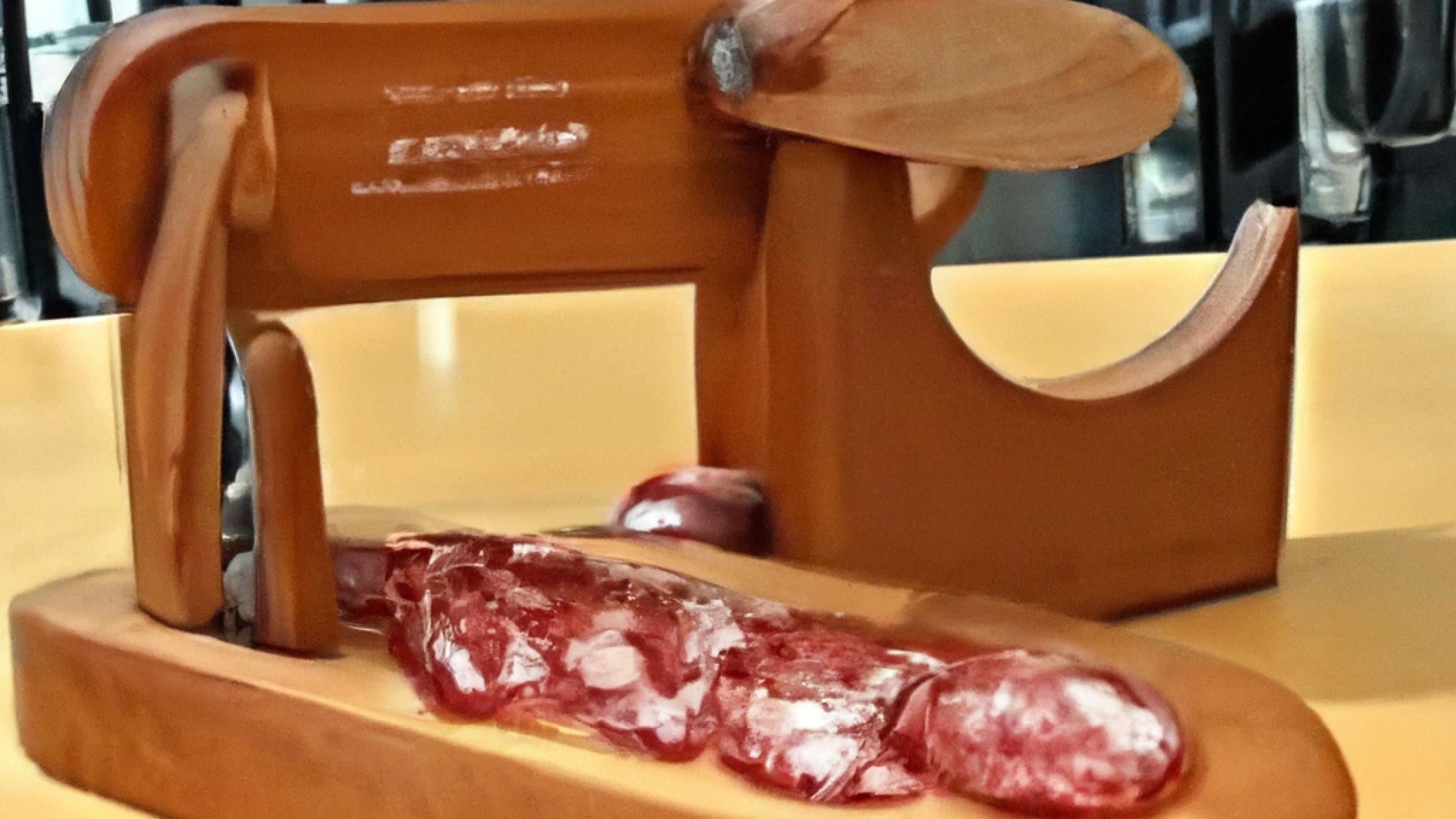 Le test de la semaine: la guillotine à saucisson !