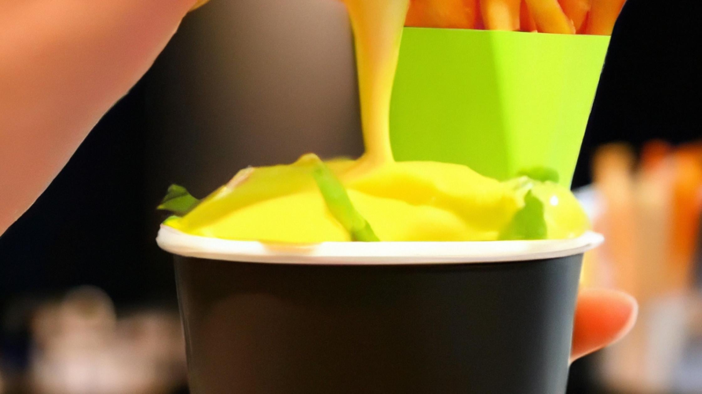 Insolite : les frites trempées dans de la glace !