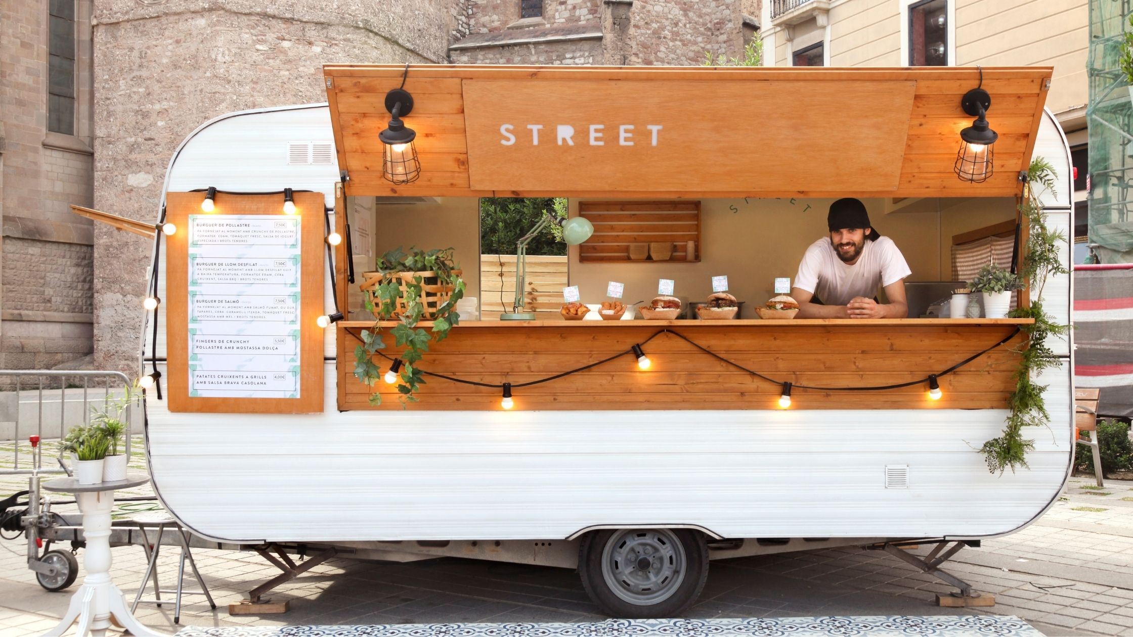 Les food trucks vegan, bio…