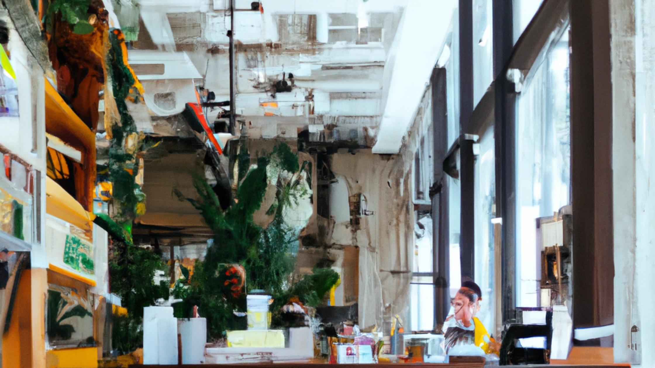 La décoration des coffee shops