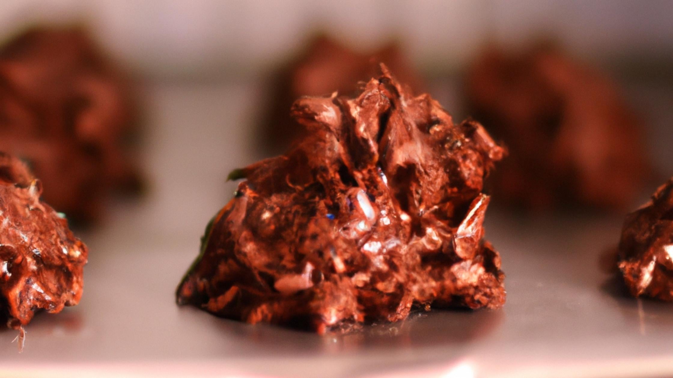 Recette : les roses des sables au chocolat