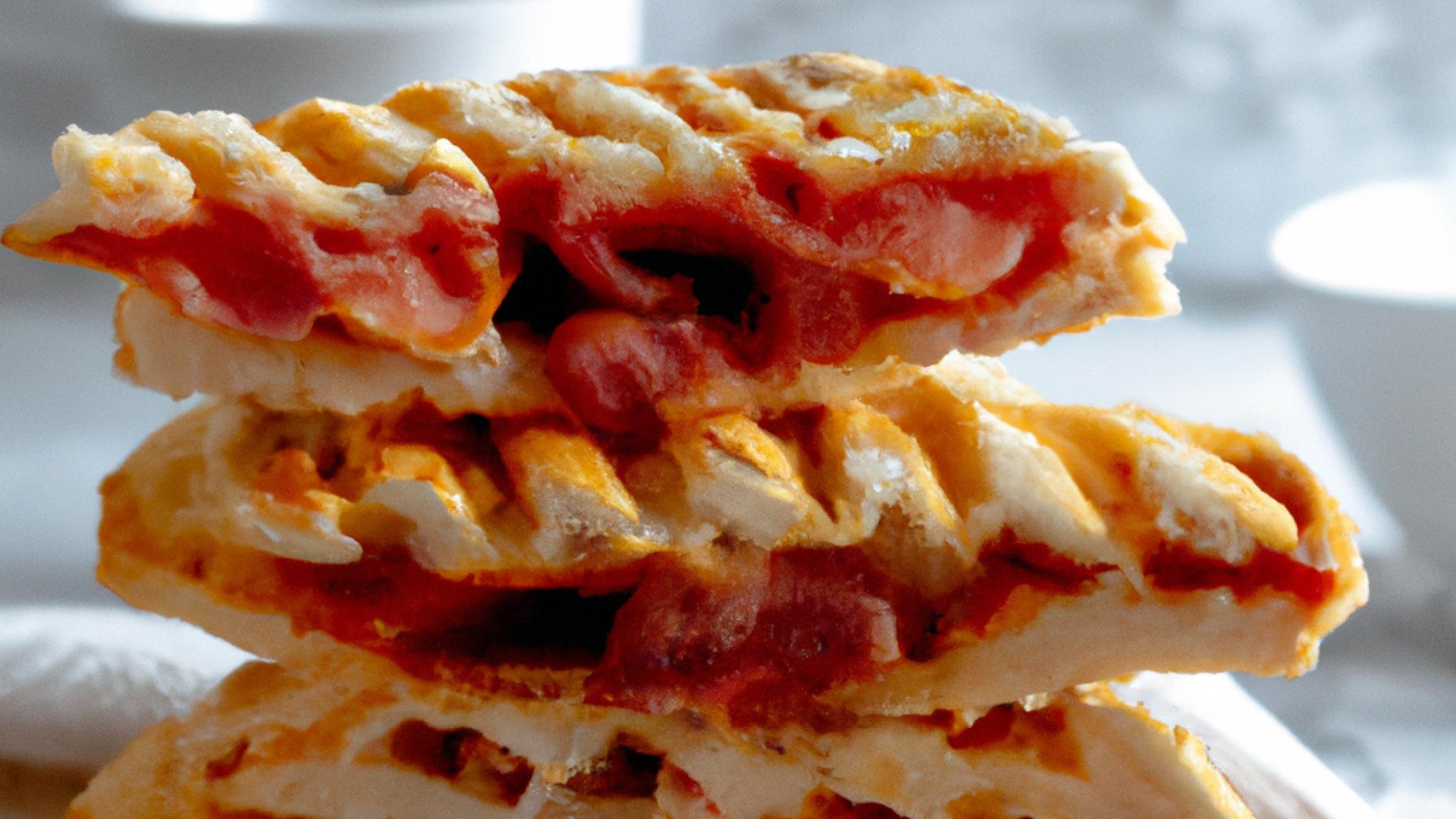 Recette : les gaufres mozzarella