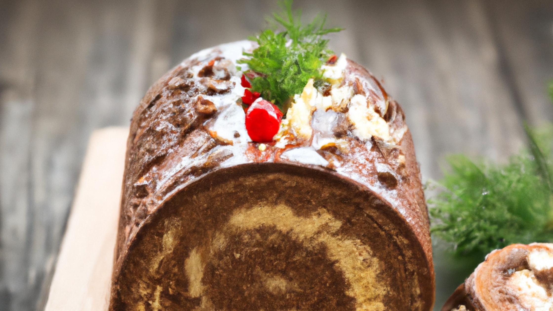 Faire des bûches de Noël avec du matériel professionnel