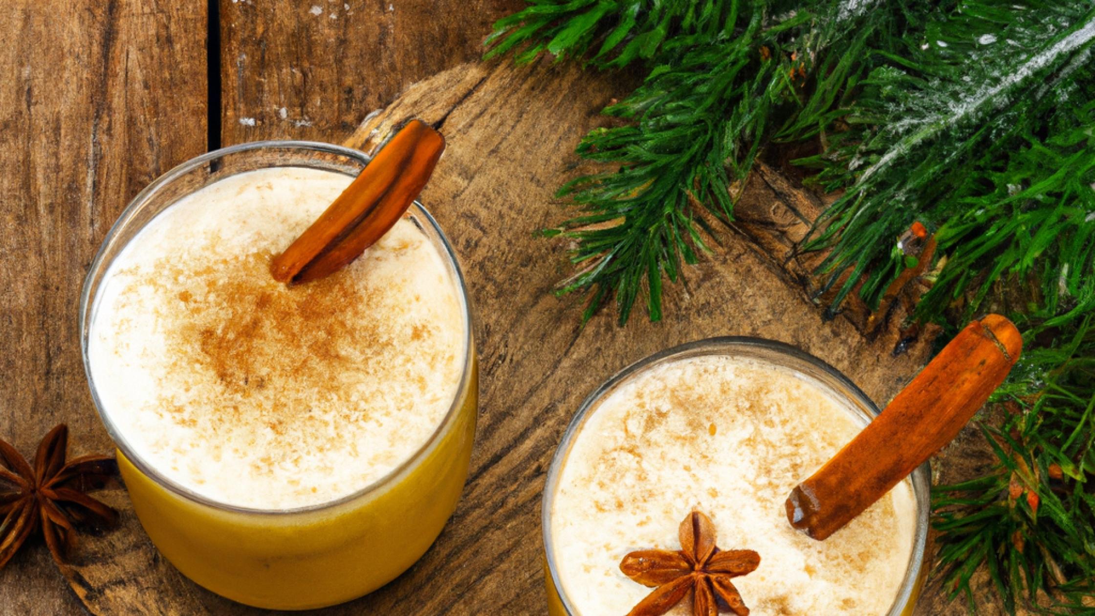 L’eggnog : cocktail incontournable de Noël
