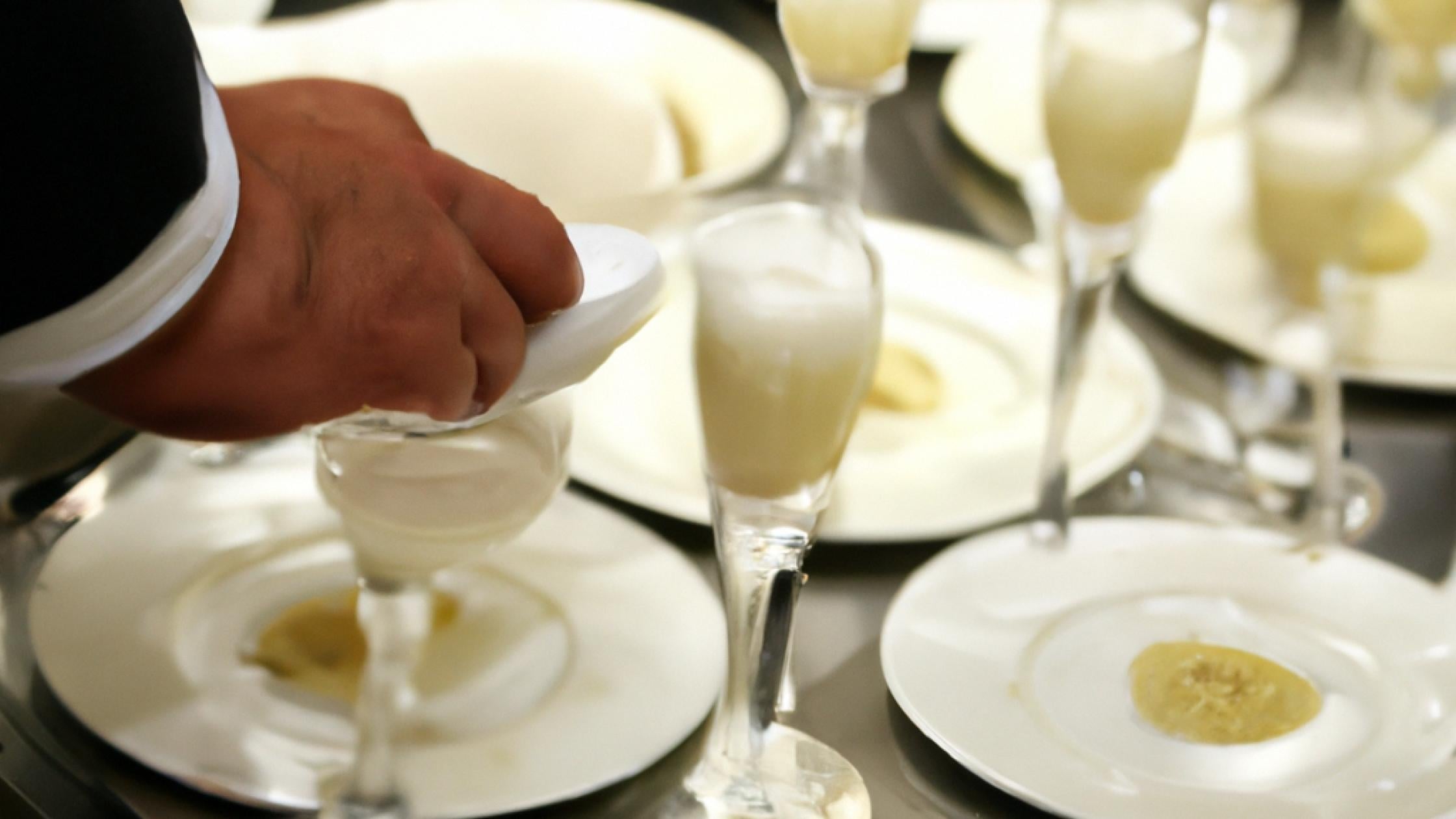 Tendance : le sorbet au champagne