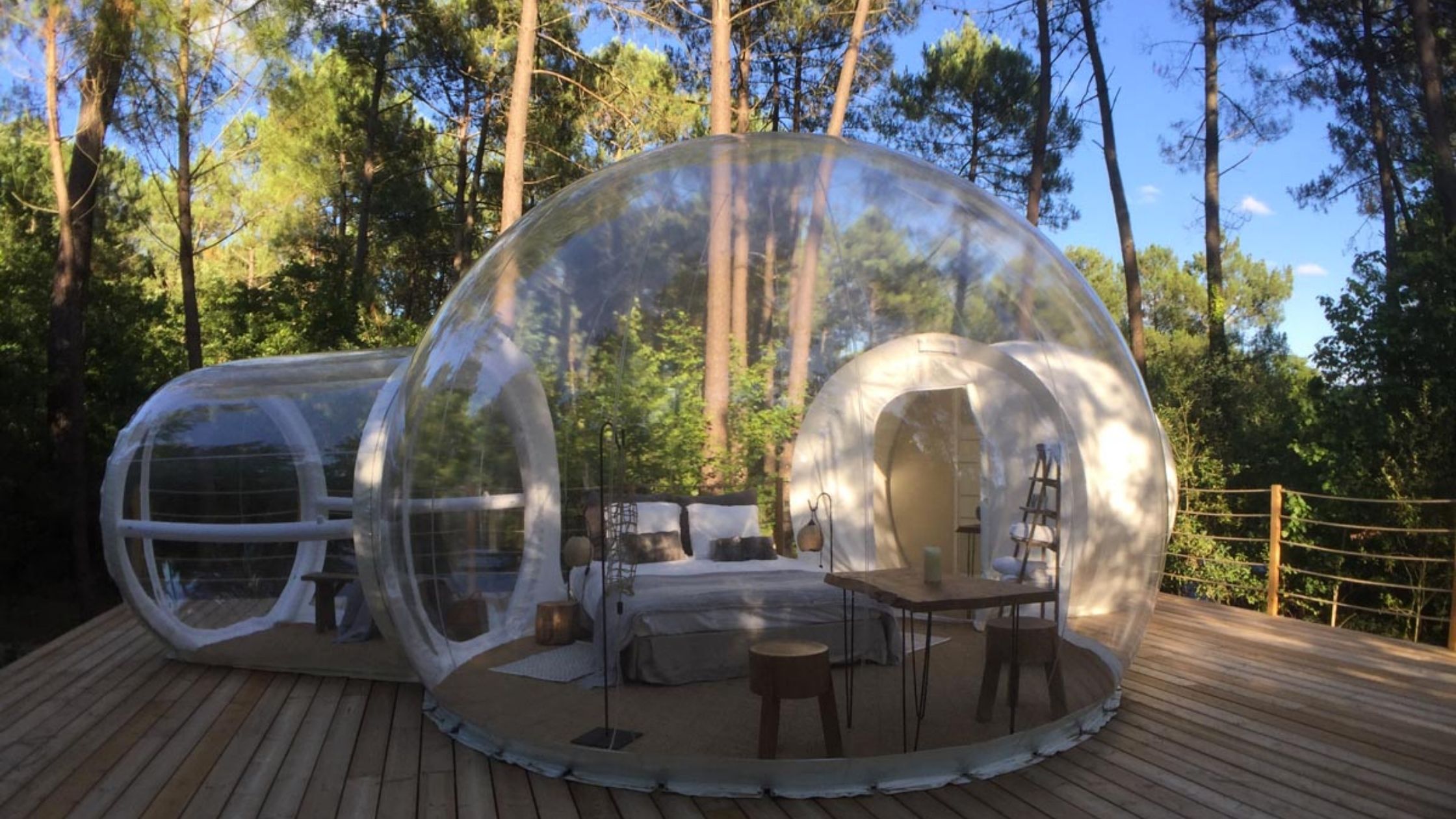 Les Bulles de Bordeaux : Un moment Détente en Pleine Nature