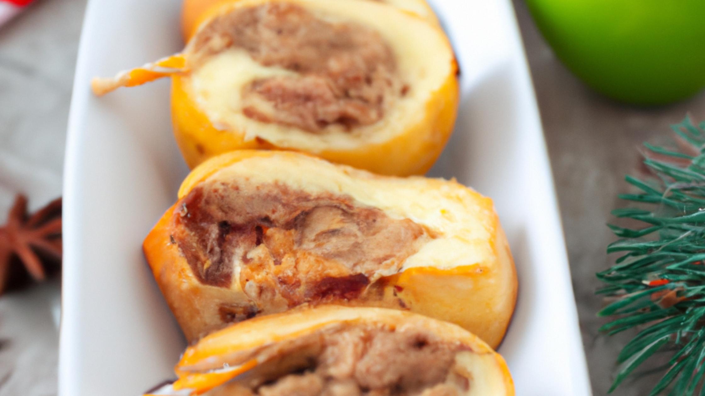 Et que Dites vous de Pommes Farcies au Spéculos ?