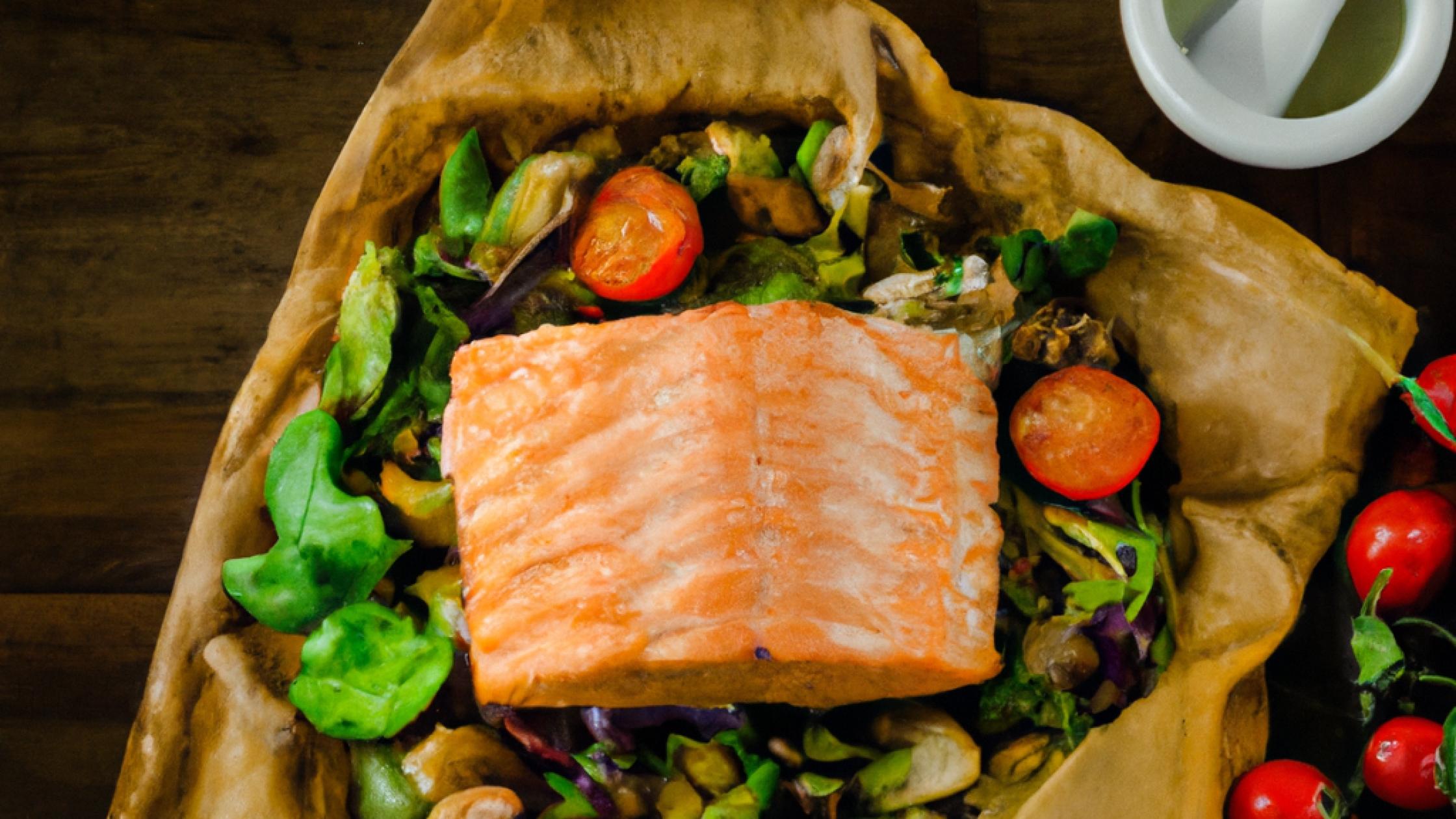 Recette : Saumon en papillote