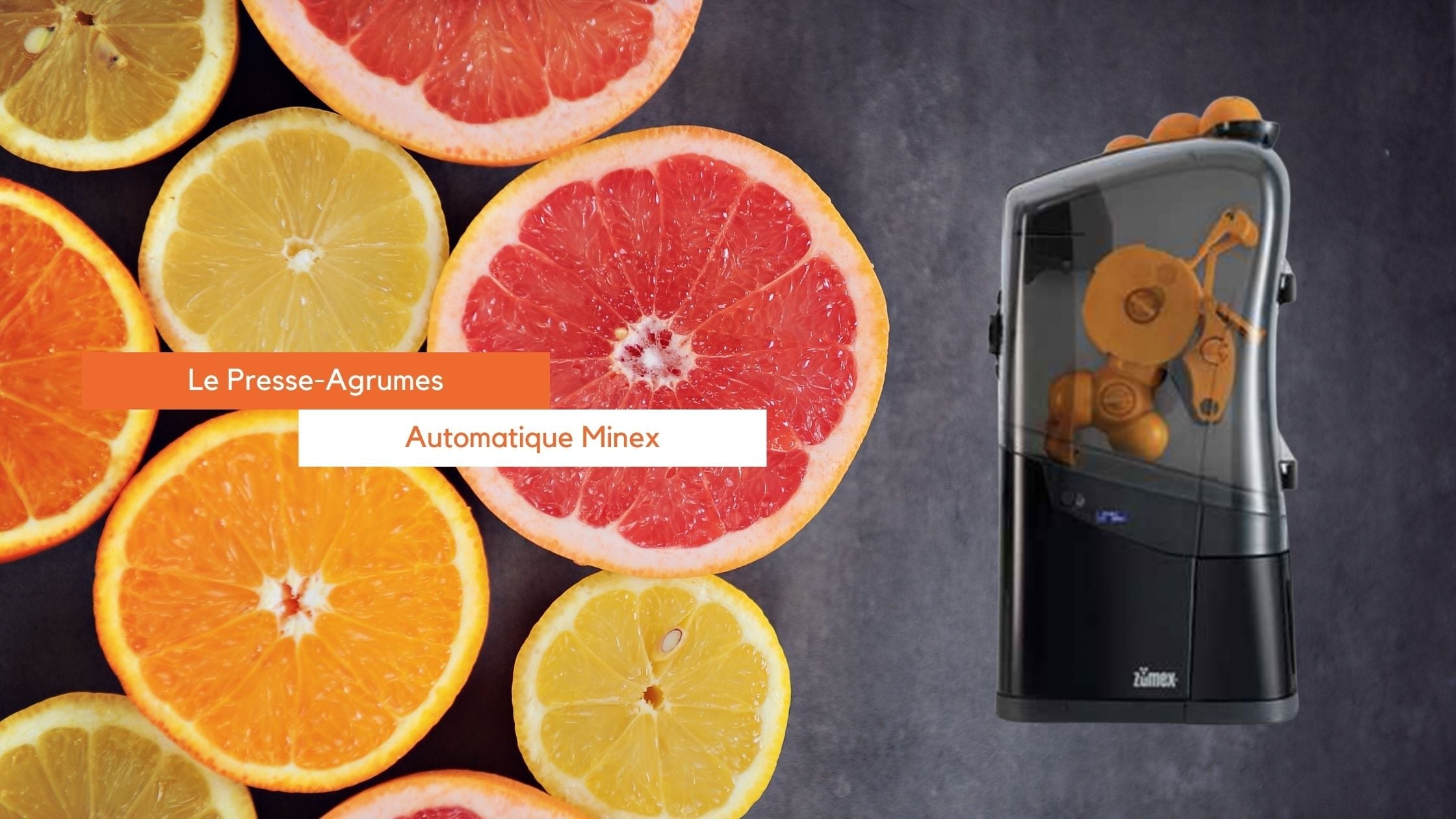 Zoom sur le Presse-Agrumes Automatique Minex