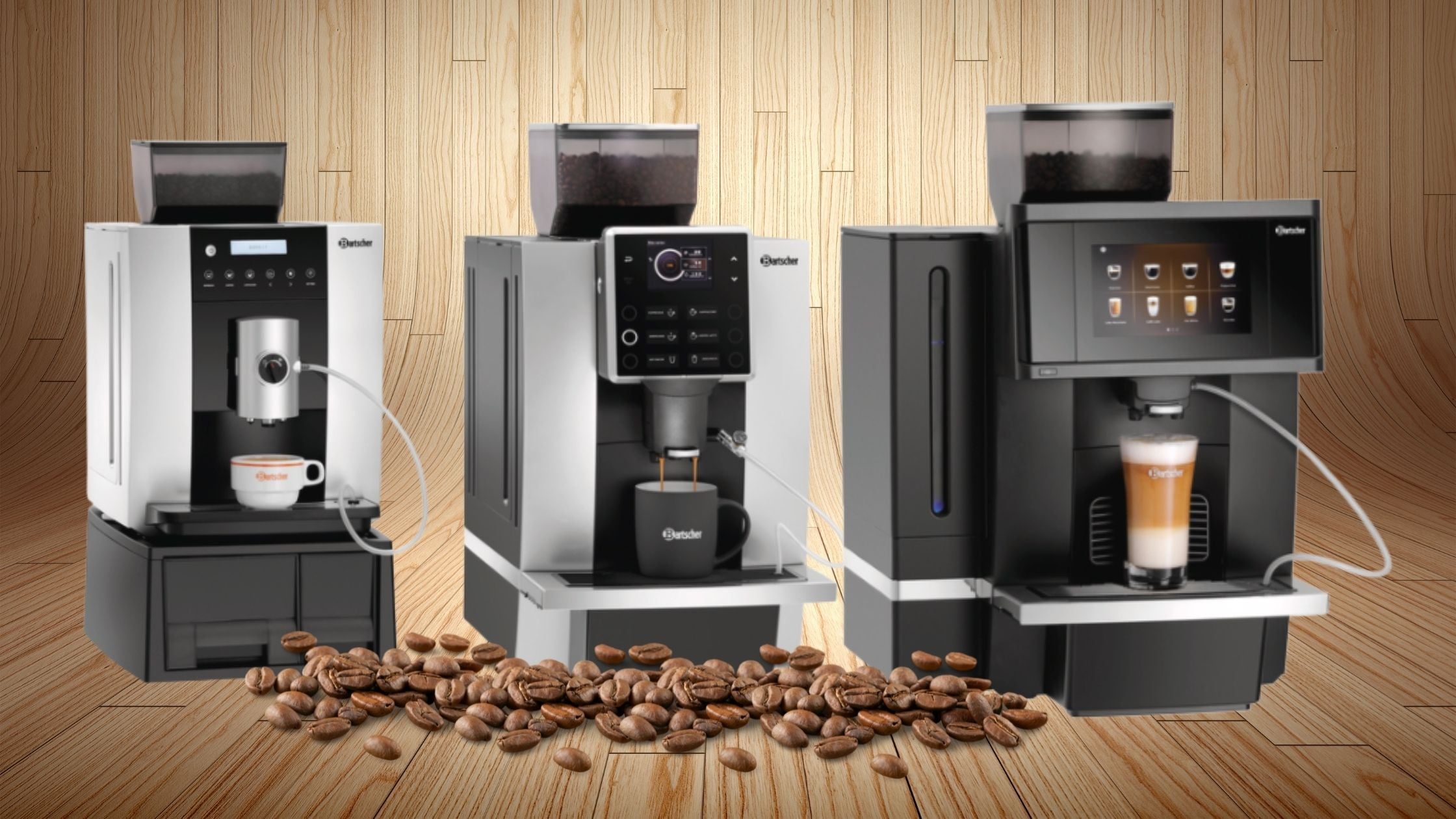La série KV1, la crème des distributeurs automatiques de café